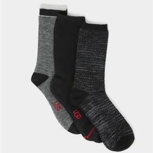 Ugg Giftable Men's otto crew sock -pack of 3